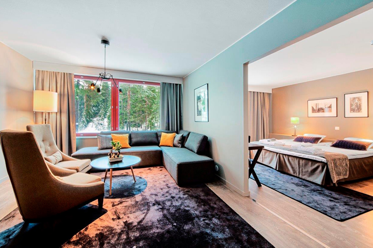 Hotel Korpilampi Espoo Suite - familyroom for up to 6 persons