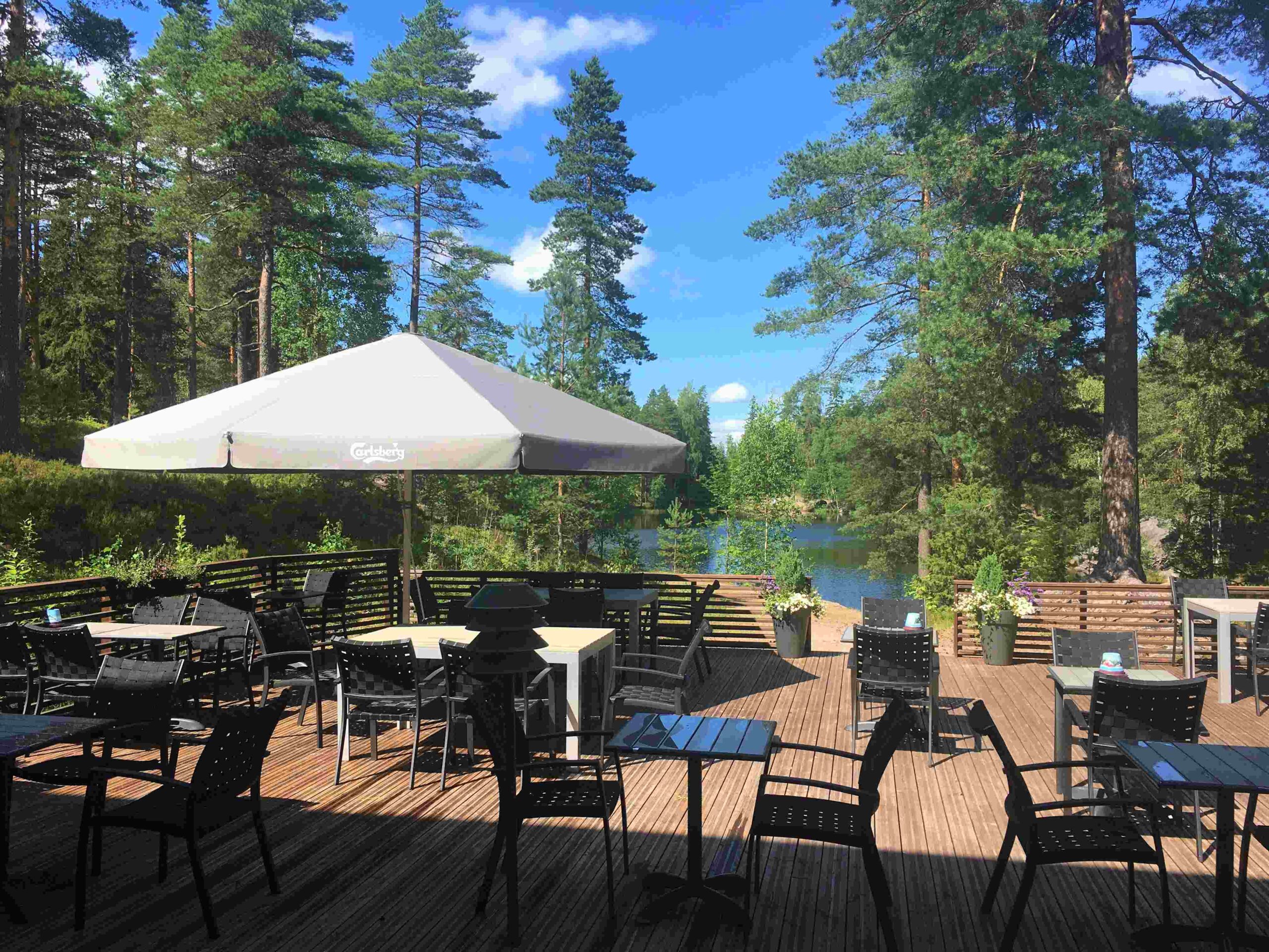 Klubiravintola Terassi kesäjuhlat Hotelli Korpilampi Espoo